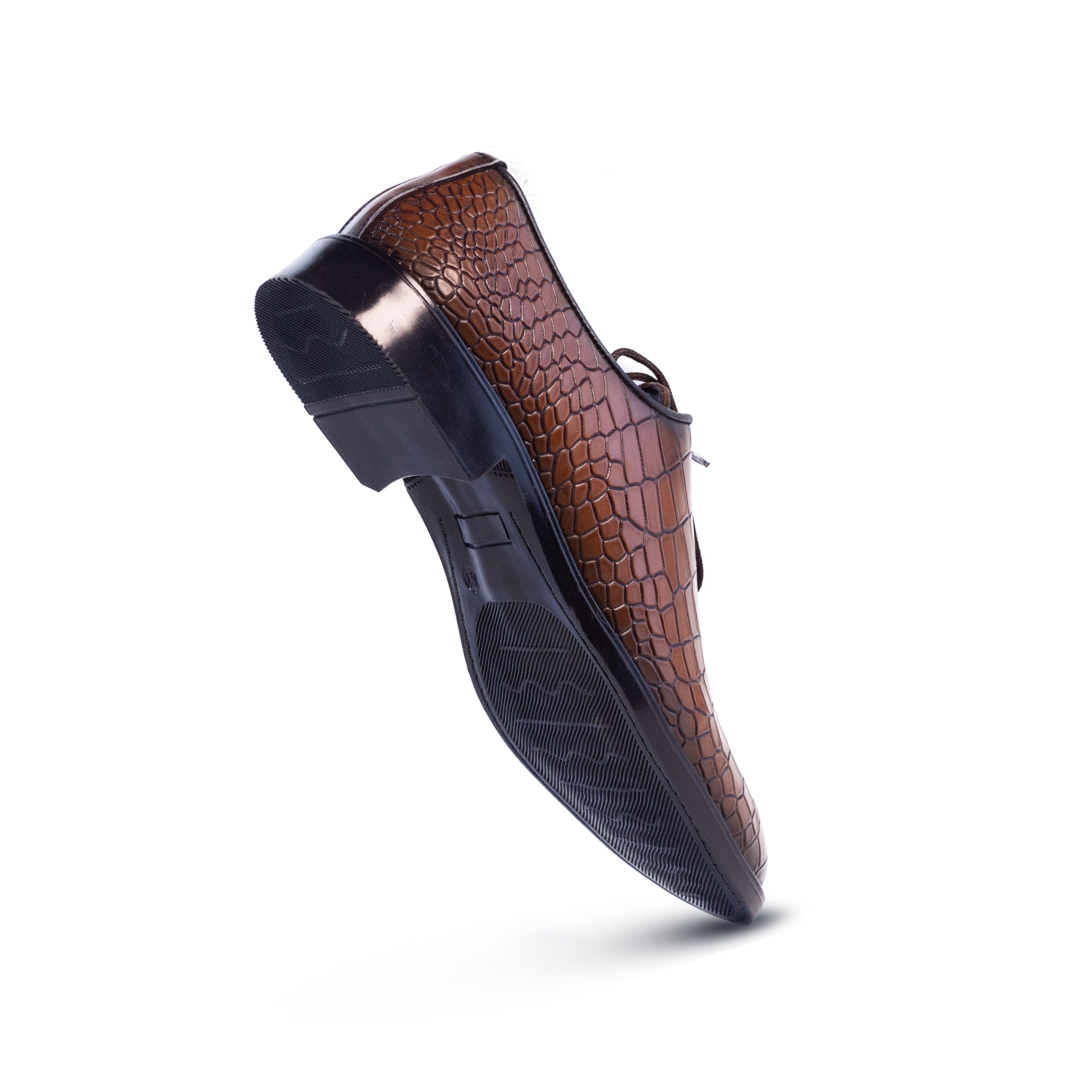 Men Formal Oxford Shoes - 1017-8 Brown