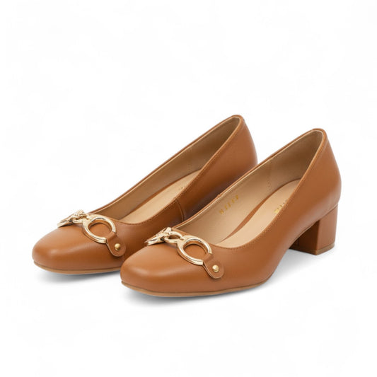 Honey Glaze Women Court Shoes 630-7