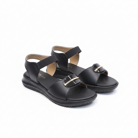 Everyday Comfort Sandals - Black