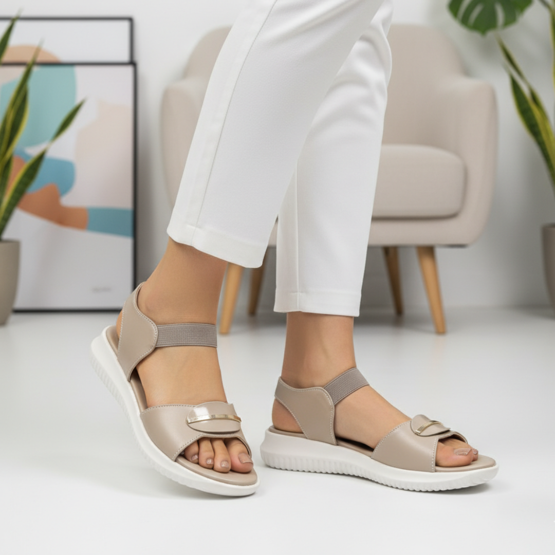 Everyday Comfort Sandals - Chikoo