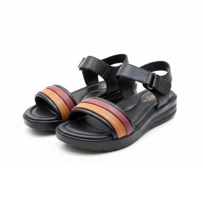 Everyday Comfort Sandals - Black & Multi