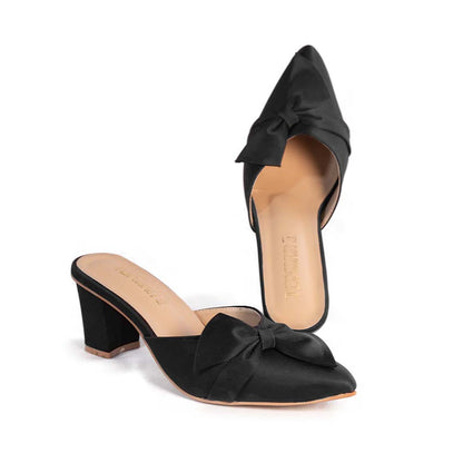 Black Formal H-Slippers 451-7