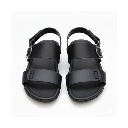 Men Sandals Black 3021-8