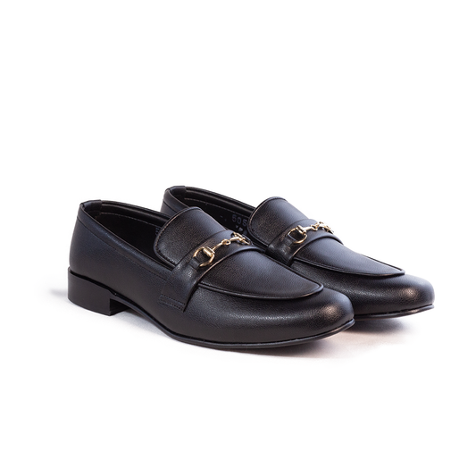 Formal Shoes Men Slip On 2037-8- Black