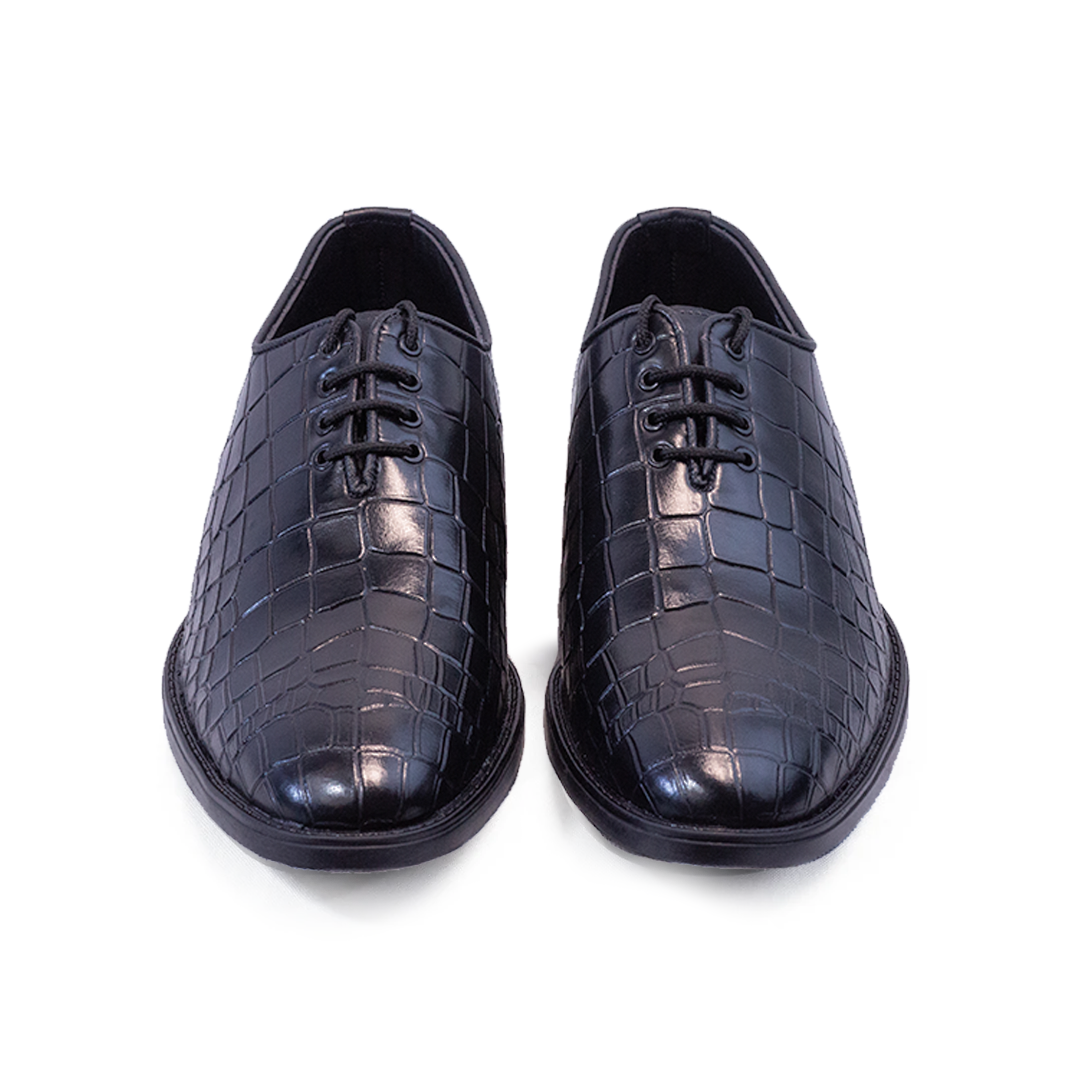 Men Formal Oxford Shoes - 1017-8 Black