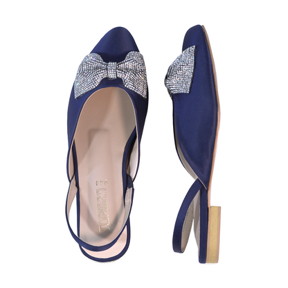 Ladies Blue Flat Pumps - 944