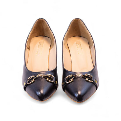 Verona Black Women Court Shoes 830-7