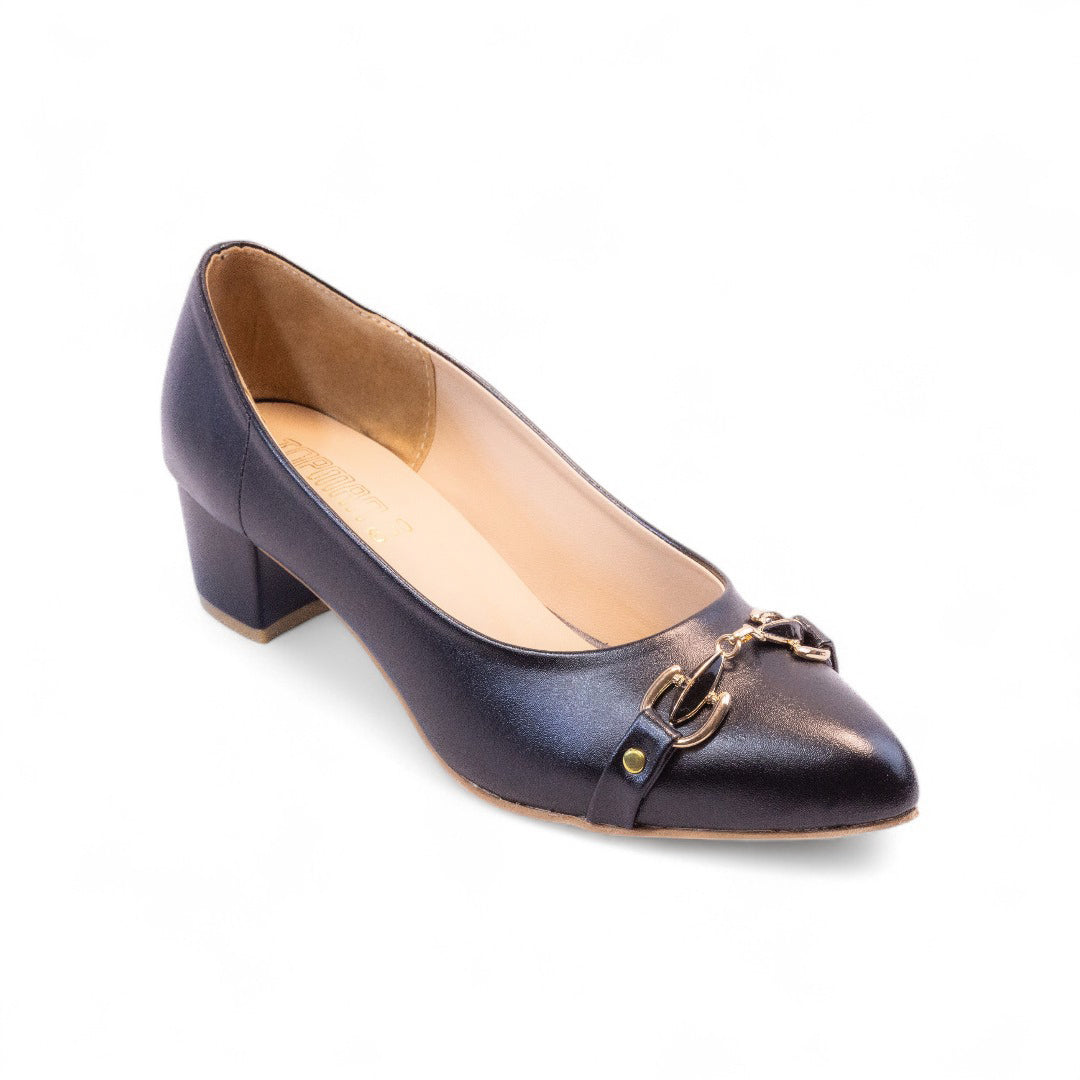 Verona Black Women Court Shoes 830-7