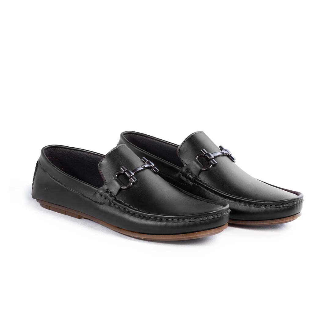 Men Loafer Shoes 2034-8 Black