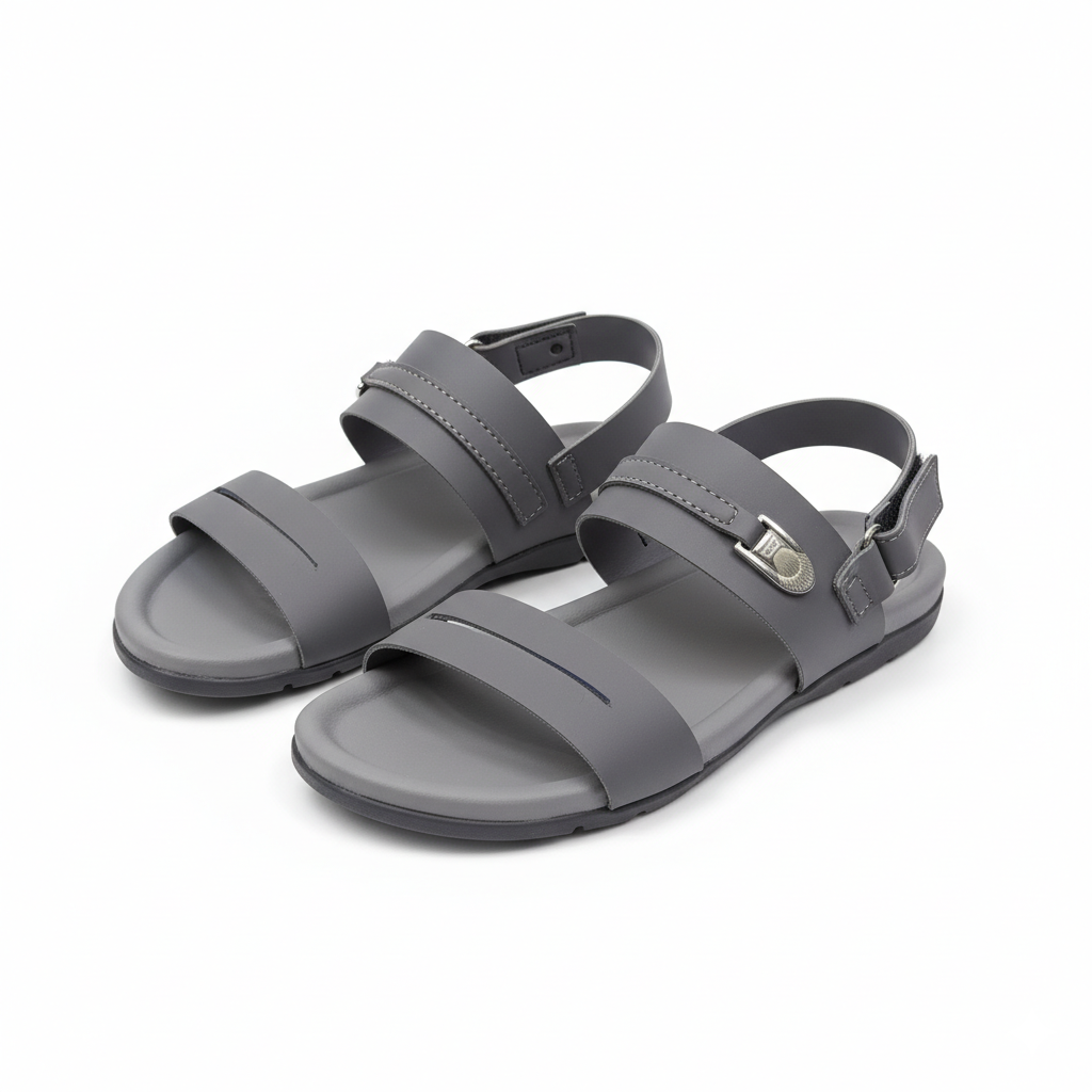 Men Sandals Grey 3020-8