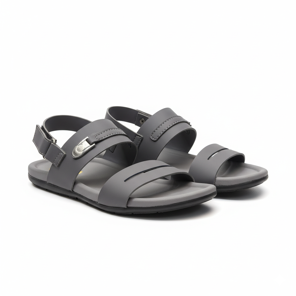 Men Sandals Grey 3020-8
