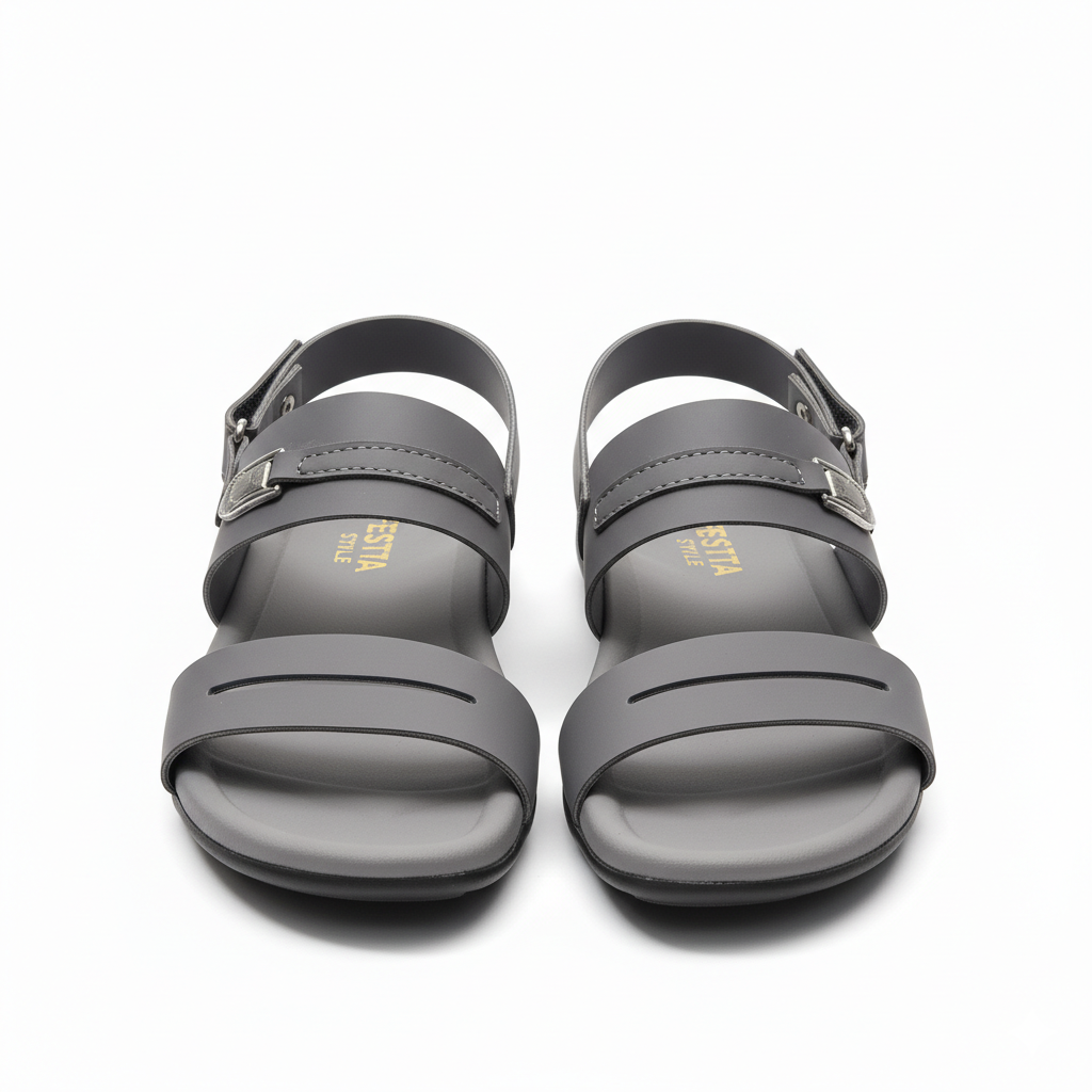 Men Sandals Grey 3020-8