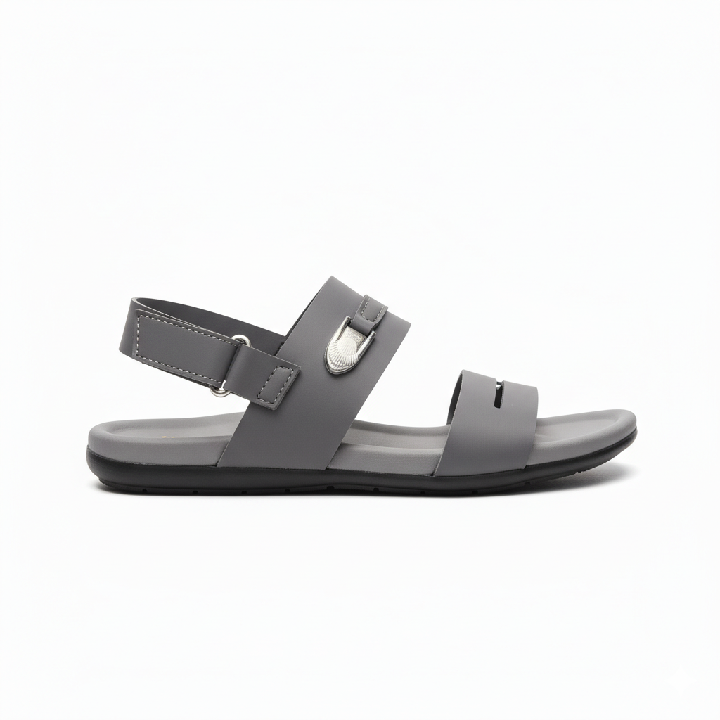 Men Sandals Grey 3020-8