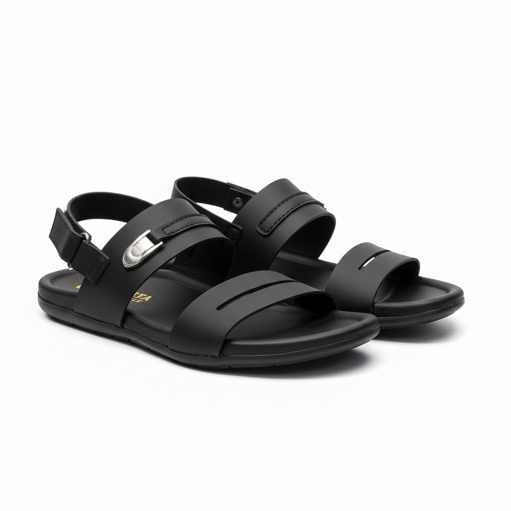 Men Sandals Black 3020-8