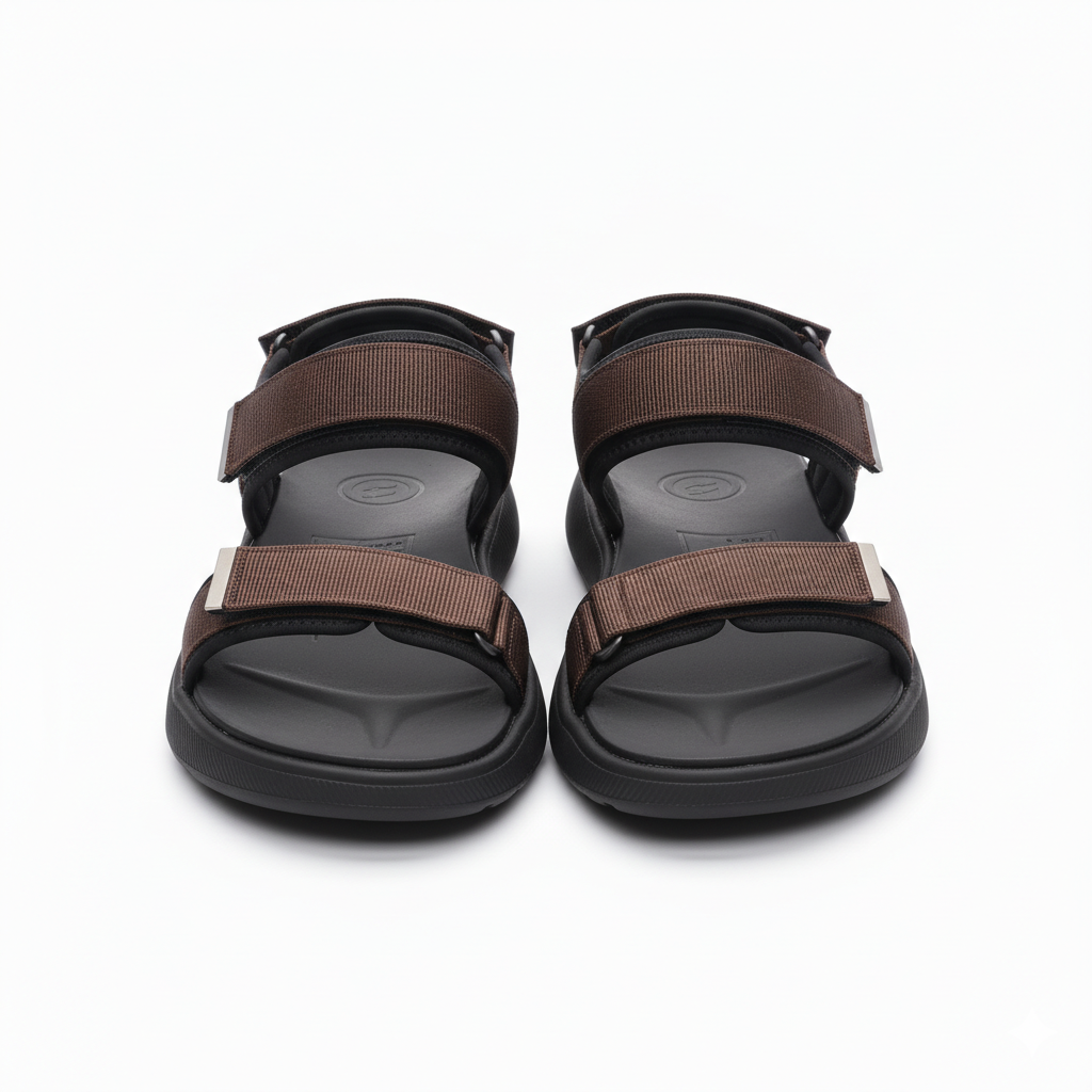 Men Sandals Brown -5005