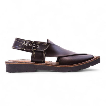 Men Peshawari Sandals Brown - 7021-8