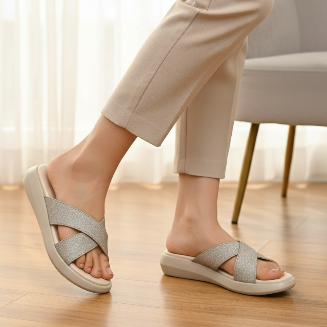 Fawn Comfy Casual Slippers 472-7