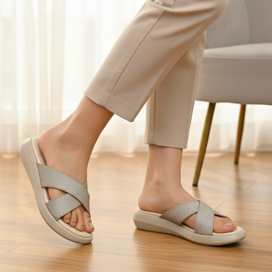 Fawn Comfy Casual Slippers 472-7