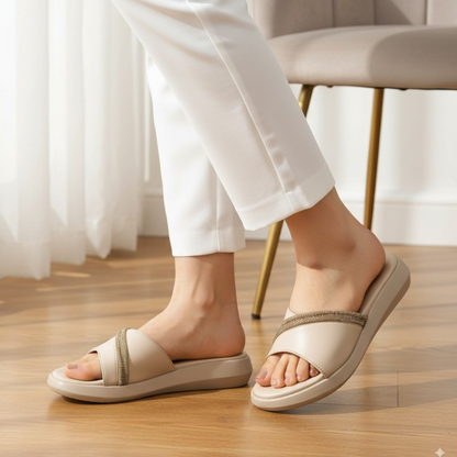 Fawn Comfy Slip-On Casual Slippers – 475-7