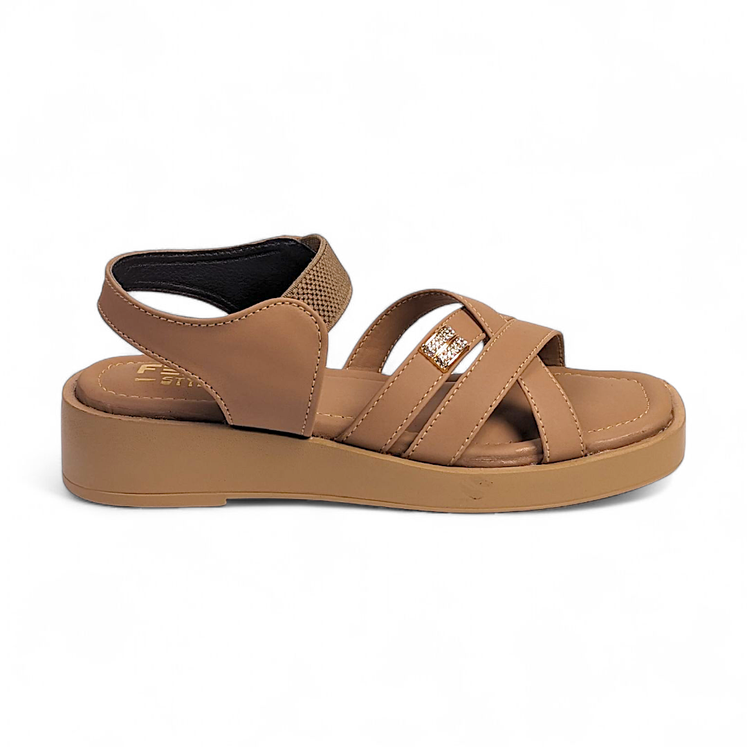 Fawn Cross Strap Sandals 953-7