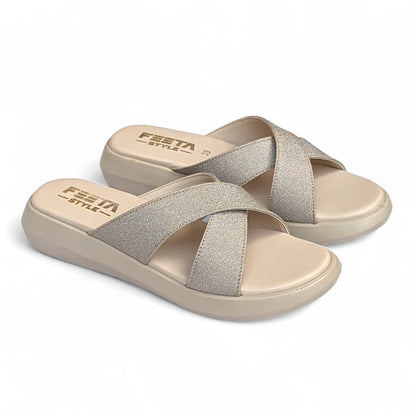 Fawn Comfy Casual Slippers 472-7