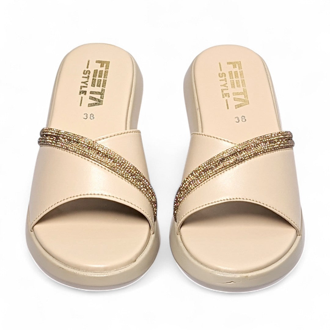 Fawn Comfy Slip-On Casual Slippers – 475-7