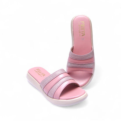 Pink Comfy Casual Slippers 471-7